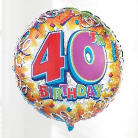 40th Birthday Balloon 2016 2016 2016 2016 2016