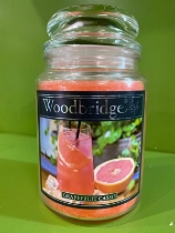 Grapefruit Cassis Woodbridge Scented Candle Jar