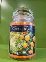 Orange Grove Woodbridge Scented Candle Jar