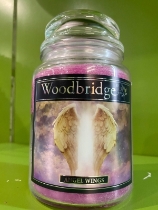 Angel Wings Woodbridge Scented Candle Jar